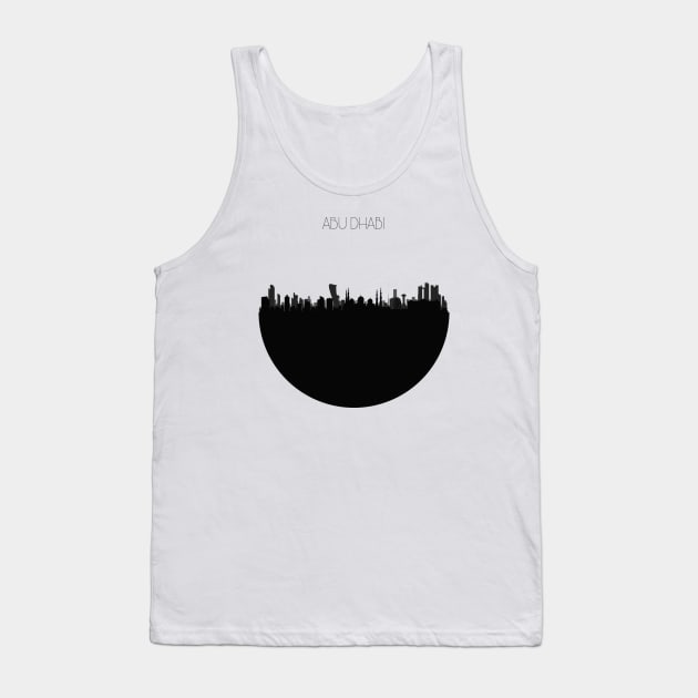 Abu Dhabi Skyline Tank Top by inspirowl